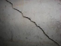 Apparition de fissures