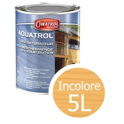 AQUATROL : saturateur de rénovation pour terrasses et bardages anciens - Réf. 887