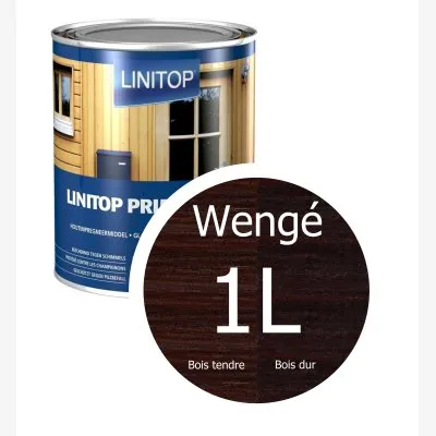 LINITOP PRIM & FINISH : Lasure d'imprégnation transparente. - Réf. L353