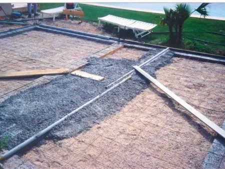 Construction d'une terrasse partie 2