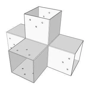 Connecteur SUNDIY Blanc 120 mm