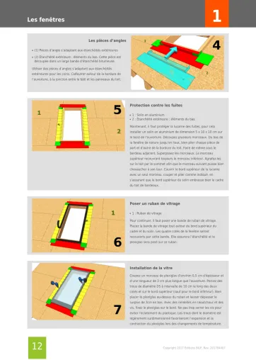 Extrait de la rubrique fenêtres