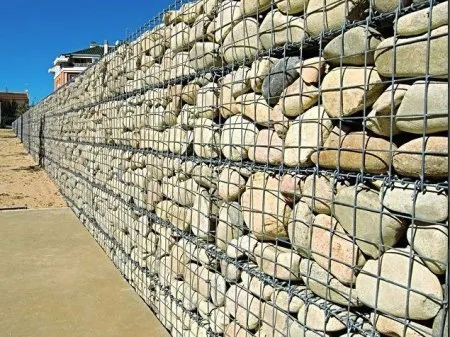 La clôture en gabion