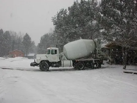Le bétonnage par temps froid