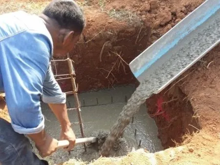 Les bétons moulés dans le sol