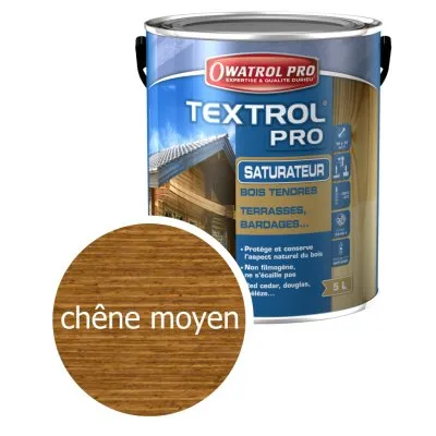 La référence : TEXTROL PRO : protéger les terrasses et bardages - bois tendre - Réf. 1137