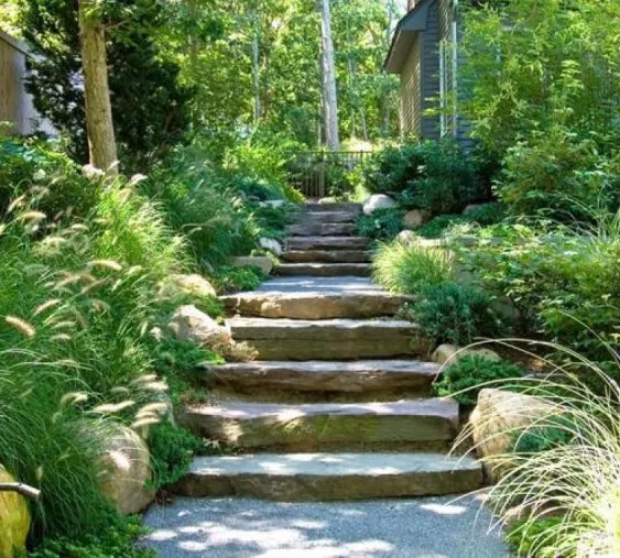 Exemple d’escalier d’extérieur