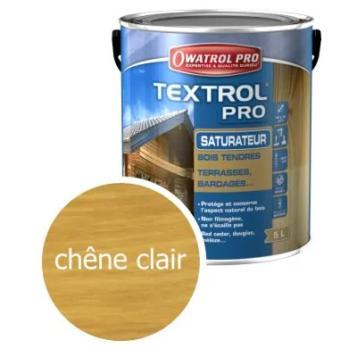 La référence : TEXTROL PRO : protéger les terrasses et bardages - bois tendre - Réf. 1152