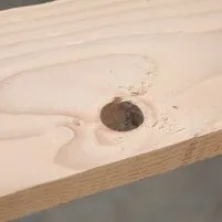 Etape 1 : Nettoyez le trou