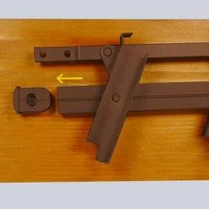 Schéma du montage de la butée