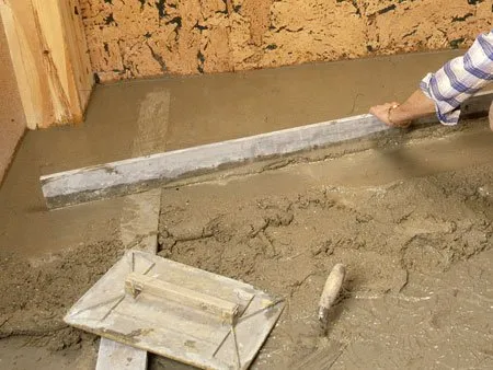Couler une chape : utilités et techniques