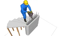 Vignette de l'article : Escalier préfabriqué