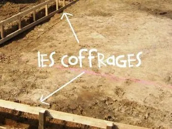 Comment réaliser un coffrage avant le coulage du béton ?
