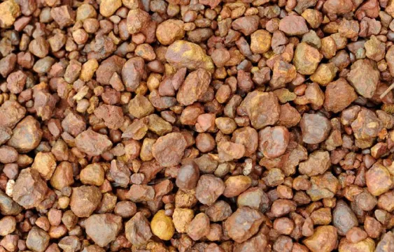 Granulats de latérite