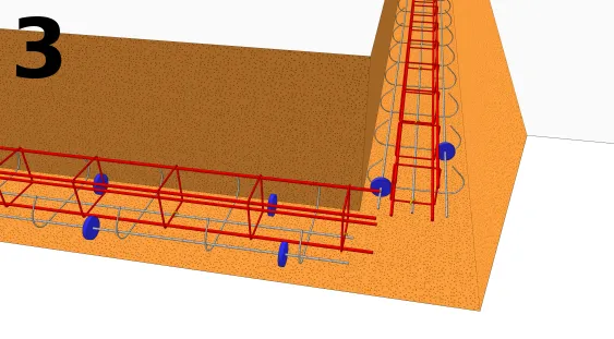 Ferraillage&nbsp;: poteau