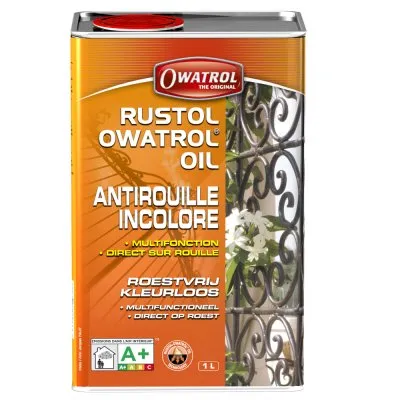 RUSTOL-OWATROL : Antirouille pénétrant additif pour peintures (supports rouillés à très rouillés) - Réf. 733