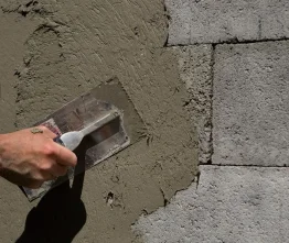 Enduit pour mur de clôture